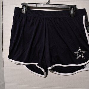 Dallas Cowboys Women’s Running Shorts Size Medium Navy NWT